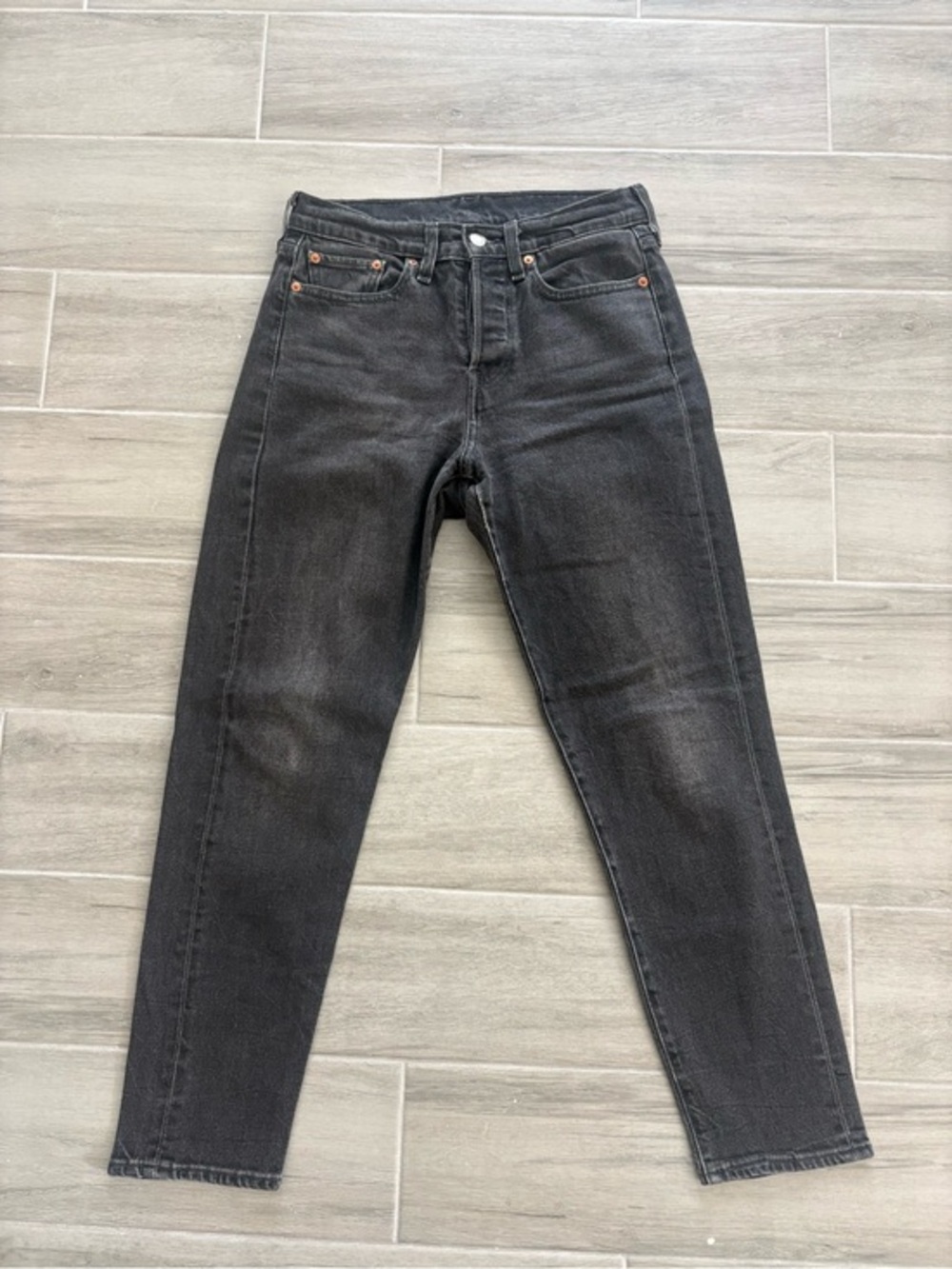 Levi's Wedgie Icon Fit Ankle Women's Jeans - Rigid / No Stretch Premium Denim